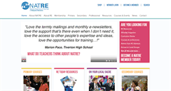 Desktop Screenshot of natre.org.uk